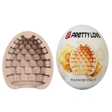 Masturbator TPR / ABS Pleasure Egg II Pretty Love | 100% ORYGINAŁ| DYSKRETNA PRZESYŁKA